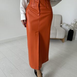 Slit Ornamental Patchwork Skirt - Brand: Elisa - Women & Kids, Baby Clothes Wholesale - TheBS Women