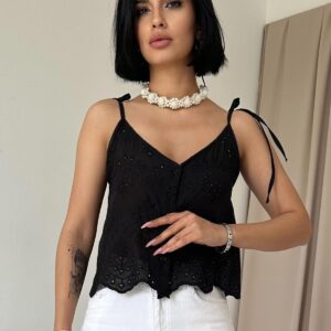 Lace Embroidery Blouse - Brand: Elisa - Women & Kids, Baby Clothes Wholesale - TheBS Women