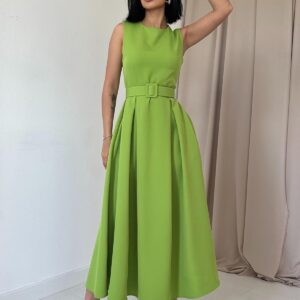 Halter Neck Flared Dress - Brand: Elisa - Women & Kids, Baby Clothes Wholesale - TheBS Women