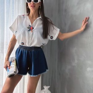 Embroidered Shirt - Brand: Topshow - Women & Kids, Baby Clothes Wholesale - TheBS Women