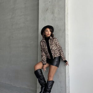 Leopard Pattern Cachet Coat - Brand: Topshow - Women & Kids, Baby Clothes Wholesale - TheBS Women