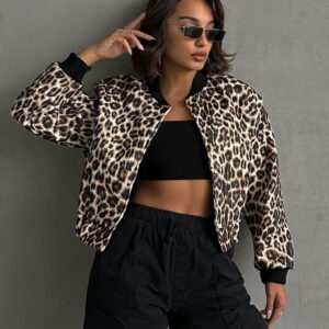 Leopard Pattern Cachet Coat - Brand: Topshow - Women & Kids, Baby Clothes Wholesale - TheBS Women
