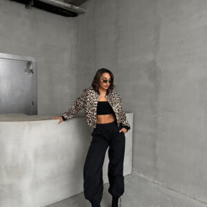 Leopard Pattern Cachet Coat - Brand: Topshow - Women & Kids, Baby Clothes Wholesale - TheBS Women