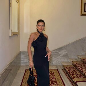 Rose Detail Tied Dress - Brand: EYYO ATELIER - Women & Kids, Baby Clothes Wholesale - TheBS Women