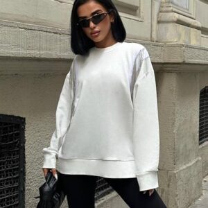 Metallic Pendulum Sweatshirt - Brand: Sobe Istanbul - Women & Kids, Baby Clothes Wholesale - TheBS Women