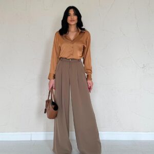 Pleated Comfort Trousers - Brand: Elisa - Women & Kids, Baby Clothes Wholesale - TheBS Women