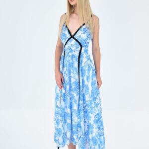 Piping Dress - Brand: Reyon - Women & Kids, Baby Clothes Wholesale - TheBS Women