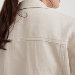 Tassel Detailed Women's Denim Jacket - Brand: Levure - Women & Kids, Baby Clothes Wholesale - TheBS Women