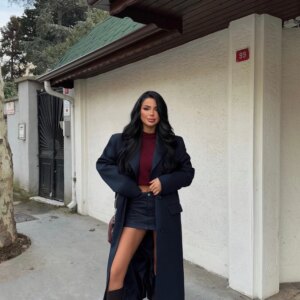 Front Buttoned Pocket Detail Coat - Brand: EYYO ATELIER - Women & Kids, Baby Clothes Wholesale - TheBS Women