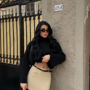 Pocket Detail Belted Skirt - Brand: EYYO ATELIER - Women & Kids, Baby Clothes Wholesale - TheBS Women