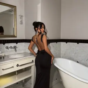 Bow Detail Long Dress - Brand: EYYO ATELIER - Women & Kids, Baby Clothes Wholesale - TheBS Women