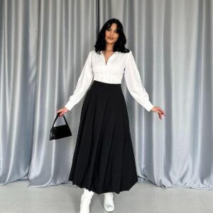 Long Balloon Skirt - Brand: Elisa - Women & Kids, Baby Clothes Wholesale - TheBS Women