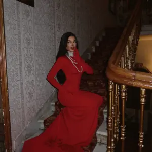 Glove Detail Long Dress - Brand: EYYO ATELIER - Women & Kids, Baby Clothes Wholesale - TheBS Women