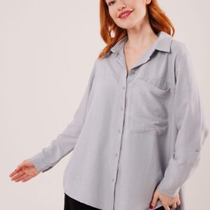 Wholesale Grimelange Shirt With Pockets - Brand: Lustrin - Women & Kids, Baby Clothes Wholesale - TheBS Women