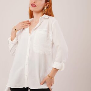 WholesaleShirt With Slippery Cut Pockets - Brand: Lustrin - Women & Kids, Baby Clothes Wholesale - TheBS Women