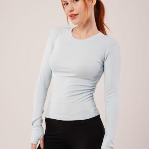 Long Sleeve Basic BabyWholesale Blouse - Brand: Lustrin - Women & Kids, Baby Clothes Wholesale - TheBS Women