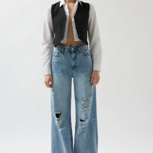 Striped Vest - Brand: Black Fashion - Women & Kids, Baby Clothes Wholesale - TheBS Women