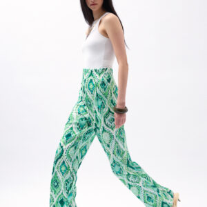 Patterned Satin Trousers - Brand: Black Fashion - Women & Kids, Baby Clothes Wholesale - TheBS Women