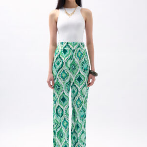 Patterned Satin Trousers - Brand: Black Fashion - Women & Kids, Baby Clothes Wholesale - TheBS Women