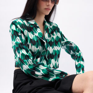 Patterned Crop Jacket - Brand: Black Fashion - Women & Kids, Baby Clothes Wholesale - TheBS Women