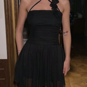 Strapless Rose Detail Dress - Brand: EYYO ATELIER - Women & Kids, Baby Clothes Wholesale - TheBS Women