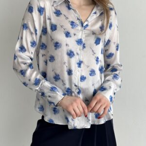 Chrysanthemum Pattern Shirt - Brand: My Fashion - Women & Kids, Baby Clothes Wholesale - TheBS Women