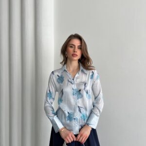 Daffodil Pattern Shirt - Brand: My Fashion - Women & Kids, Baby Clothes Wholesale - TheBS Women