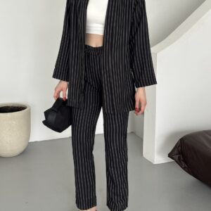 Striped Vest Suit - Brand: My Fashion - Women & Kids, Baby Clothes Wholesale - TheBS Women