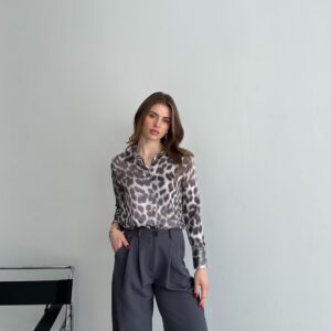Mini Leopard Pattern Shirt - Brand: My Fashion - Women & Kids, Baby Clothes Wholesale - TheBS Women