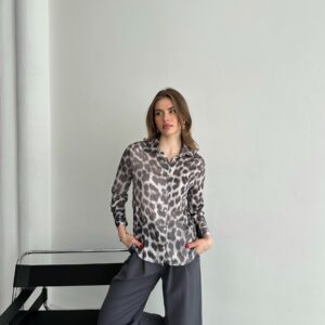 Mini Leopard Pattern Shirt - Brand: My Fashion - Women & Kids, Baby Clothes Wholesale - TheBS Women
