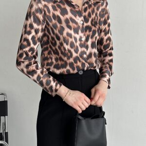 Mini Leopard Pattern Shirt - Brand: My Fashion - Women & Kids, Baby Clothes Wholesale - TheBS Women
