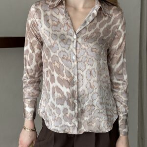 Mini Leopard Pattern Shirt - Brand: My Fashion - Women & Kids, Baby Clothes Wholesale - TheBS Women