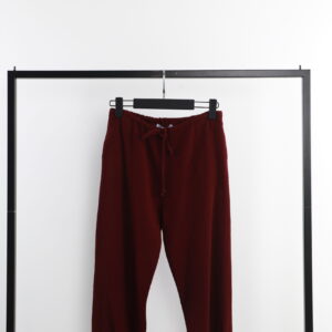 Leg Pleated Pants - Burgundy - Brand: Cream Rouge - Women & Kids, Baby Clothes Wholesale - TheBS Women