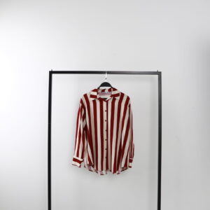 Silaş Linen Shirt - Burgundy - Brand: Cream Rouge - Women & Kids, Baby Clothes Wholesale - TheBS Women