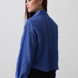 Tassel Pocket Detailed Short Shirt - - Brand: Reyon - Women & Kids, Baby Clothes Wholesale - TheBS Women