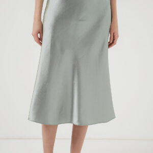 Satin Skirt - Çağla - Brand: Bigdart - Women & Kids, Baby Clothes Wholesale - TheBS Women