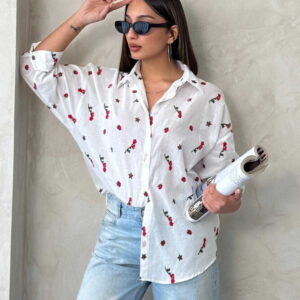 Embroidered Voile Shirt - Brand: Topshow - Women & Kids, Baby Clothes Wholesale - TheBS Women