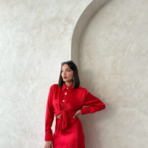 Cropped Satin Shirt - Brand: Topshow - Women & Kids, Baby Clothes Wholesale - TheBS Women