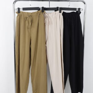 Elastic Waist Trousers - Brand: Cream Rouge - Women & Kids, Baby Clothes Wholesale - TheBS Women