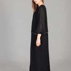 Round Neck Embroidered Chiffon Dress - Brand: GUMANIZE - Women & Kids, Baby Clothes Wholesale - TheBS Women