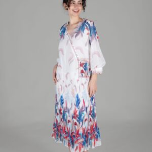 V Neck Mars Empirme Dress - Brand: GUMANIZE - Women & Kids, Baby Clothes Wholesale - TheBS Women