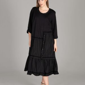 Round Neck Tatya Dress - Brand: GUMANIZE - Women & Kids, Baby Clothes Wholesale - TheBS Women