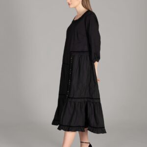 Round Neck Tatya Dress - Brand: GUMANIZE - Women & Kids, Baby Clothes Wholesale - TheBS Women