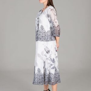 Round Neck Empirme Dress - Brand: GUMANIZE - Women & Kids, Baby Clothes Wholesale - TheBS Women