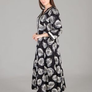 V Neck Satin Empirme Dress - Brand: GUMANIZE - Women & Kids, Baby Clothes Wholesale - TheBS Women