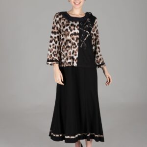 Boat Neck Knitted Dress - Brand: GUMANIZE - Women & Kids, Baby Clothes Wholesale - TheBS Women