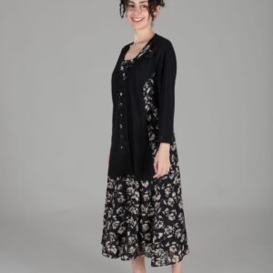 Round Neck Chiffon Dress - Brand: GUMANIZE - Women & Kids, Baby Clothes Wholesale - TheBS Women