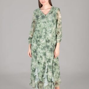 Round Neck Empirme Dress - Brand: GUMANIZE - Women & Kids, Baby Clothes Wholesale - TheBS Women