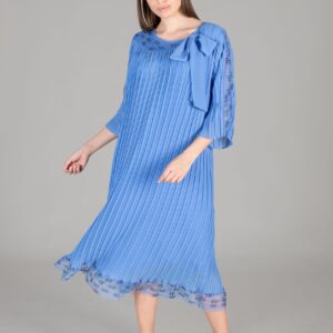 Round Neck Tulle Chiffon Dress - Brand: GUMANIZE - Women & Kids, Baby Clothes Wholesale - TheBS Women