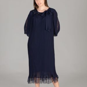 Round Neck Tulle Chiffon Dress - Brand: GUMANIZE - Women & Kids, Baby Clothes Wholesale - TheBS Women